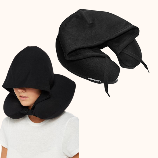 Privacy Hood Neck Pillow